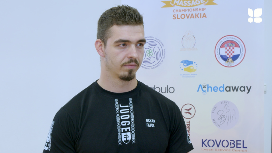 (VIDEO) Masáž ako udržateľná profesia: rozhovor s Oskarom Fatulom zo Slovak Massage Championship