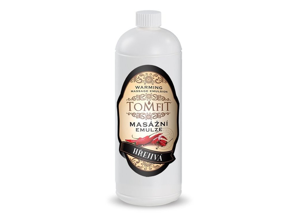 tomfit masazna emulzia hrejiva 1000ml 15 0051