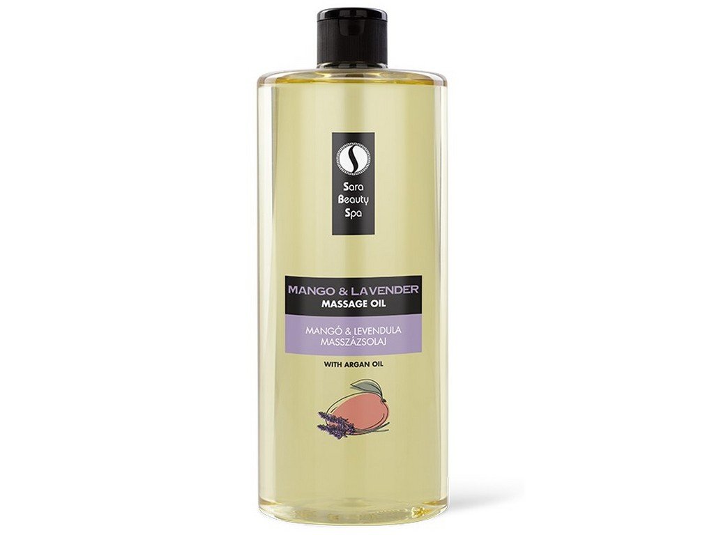 sbs223 sbs224 masazny olej sara beauty spa mango levandula 250ml 1000ml