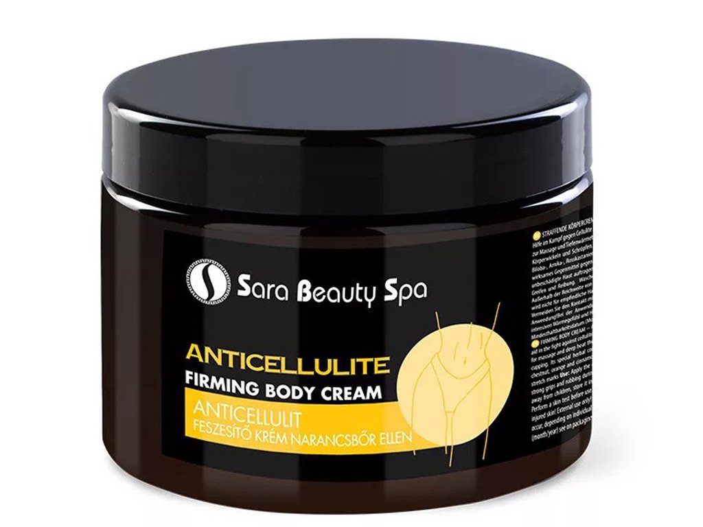SBS005 anticelulitidny masazny krem na formovanie postavy tela sara beauty spa anticellulite body creme 500ml sbs005