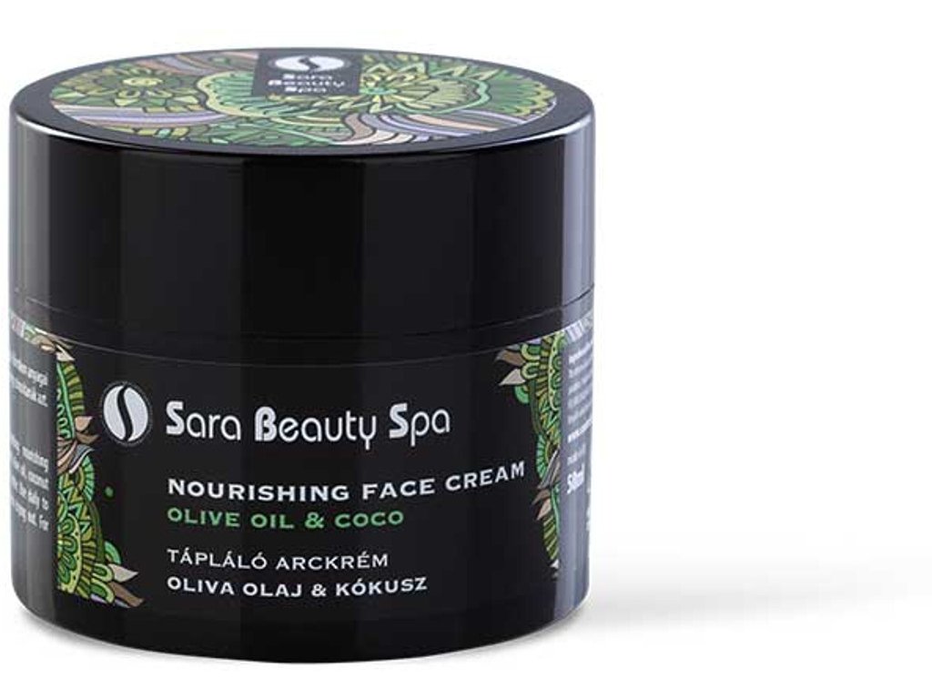 SBS270 vyzivujuci pletovy krem sara beauty spa olivovy olej kokos