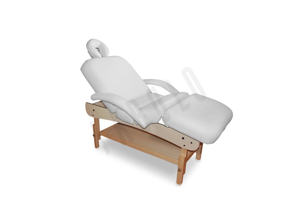 pevne drevene masazne lehatko spa deluxe comfort biela 4