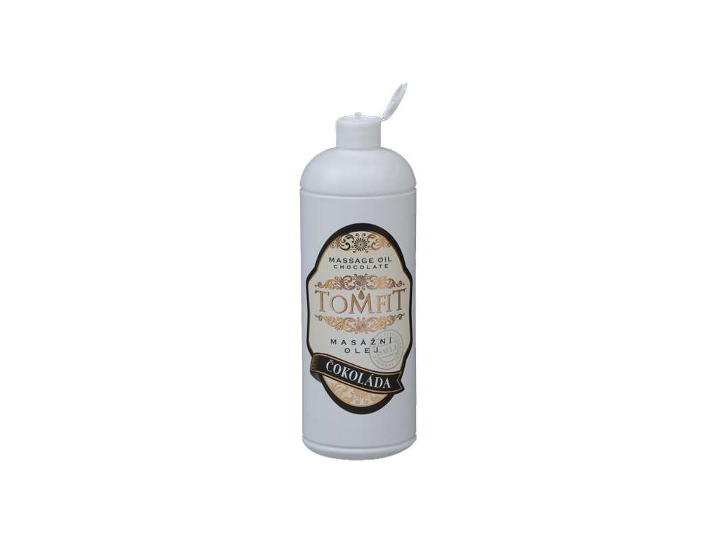 tomfit masazny olej mineralny cokolada 1000 ml 13 0124