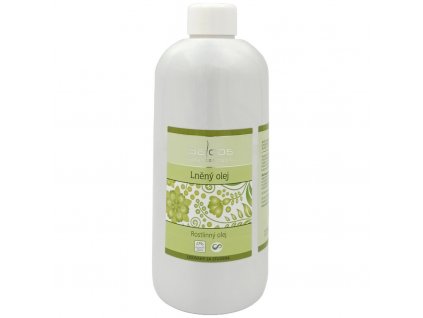 saloos rastlinny masazny olej lanovy | 500 ml