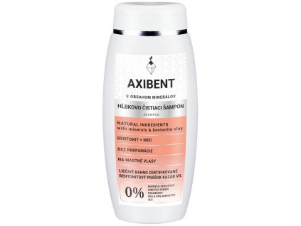 hlbkovo cistiaci sampon na mastne vlasy axibent | 200 ml