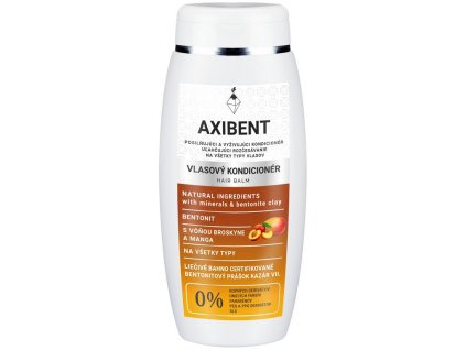 posilnujuci a vyzivujuci kondicioner s vonou broskyne a manga axibent | 200 ml