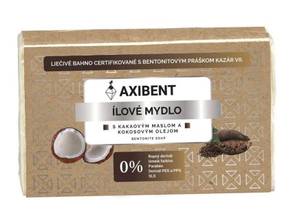 ilove mydlo s kakaovym maslom a kokosovym olejom axibent | 80 g