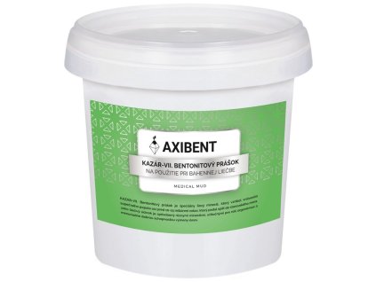 kazar VII bentonitovy prasok na pouzitie pri bahennej liecbe axibent | 1000g