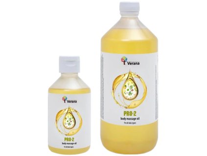 telovy masazny olej verana pro 1 | 250ml, 1000ml
