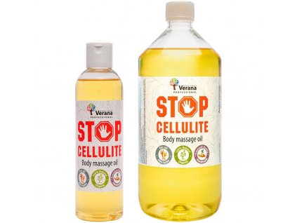 telovy masazny olej verana stop celulitide | 250ml, 1000ml