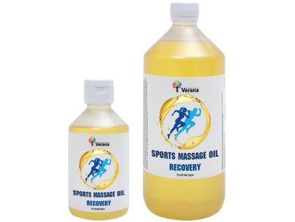 sportovy masazny olej verana recovery | 250ml, 1000ml