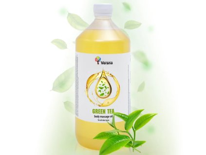 telovy masazny olej verana zeleny caj | 1000ml | 1
