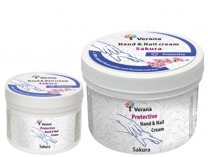 ochranny krem na ruky a nechty verana sakura | 200g, 500g