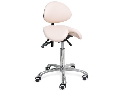 sedlova stolicka s opierkou fabulo balance | kremova