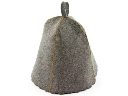 sauna hat wool grey 01