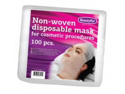 Jednorázová maska z netkané textilie Beautyfor (100ks) 3