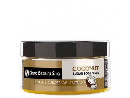cukrovy peeling sara beauty spa kokos | 500 g