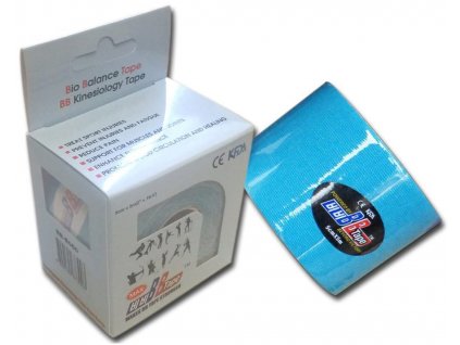 kineziologicky tejp bb tape h2o vodeodolny modry