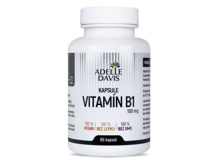 adelle davis vitamin b1 100 mg 60 kapsul
