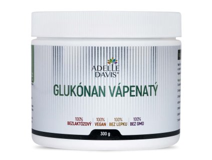 adelle davis vapnik prasok 300 g glukonan vapenaty