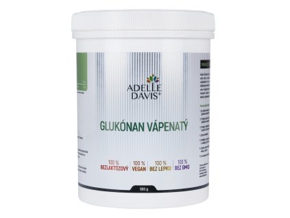 adelle davis vapnik prasok 600 g glukonan vapenaty