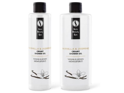 sprchovy gel sara beauty spa vanilka jazmin | 2v1
