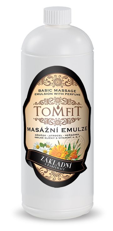 E-shop TOMFIT masážna emulzia - základná s parfumáciou