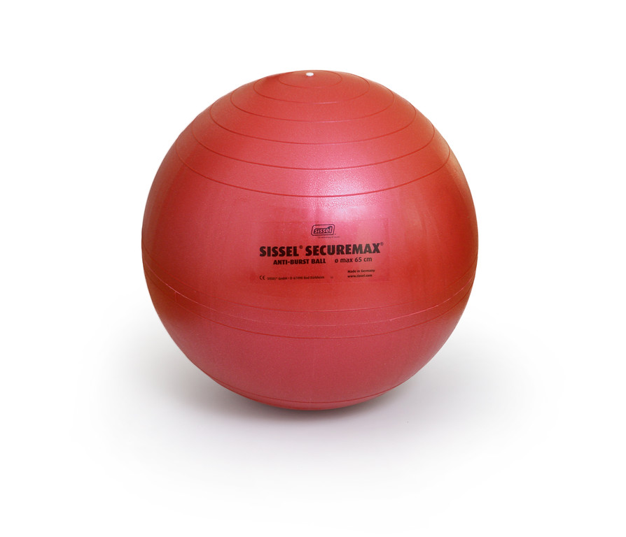 E-shop Fitlopta SISSEL® Securemax Ball - Ø 65 cm Farba: červená