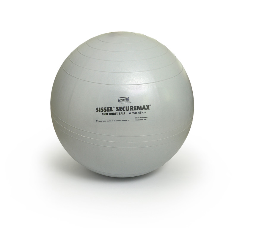 E-shop Fitlopta SISSEL® Securemax Ball - Ø 65 cm Farba: strieborná