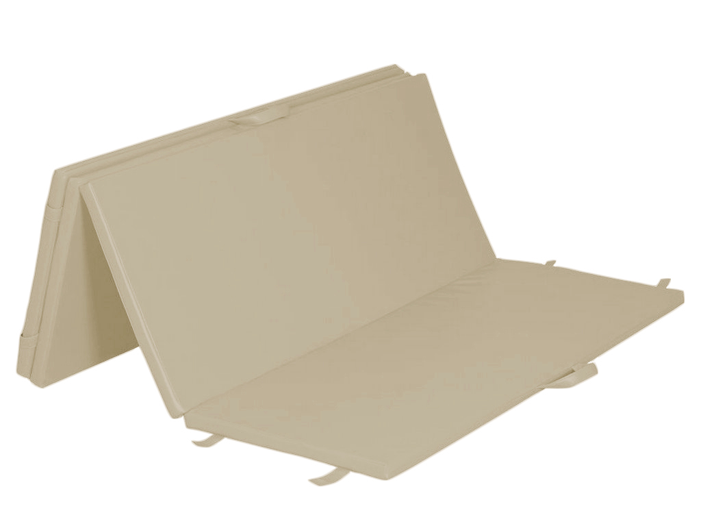 E-shop Skladací matrac HABYS® štvordielny Farba: béžová (#33) - Vinyl Flex, Rozmery: 200 x 120 x 3 cm