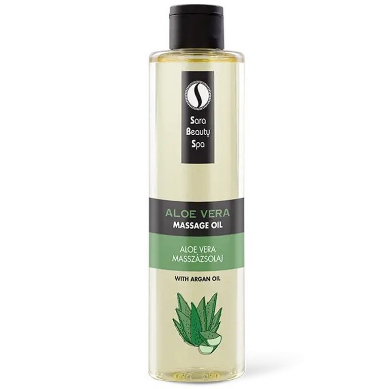 E-shop Sara Beauty Spa prírodný rastlinný masážny olej - Aloe Vera Objem: 250 ml