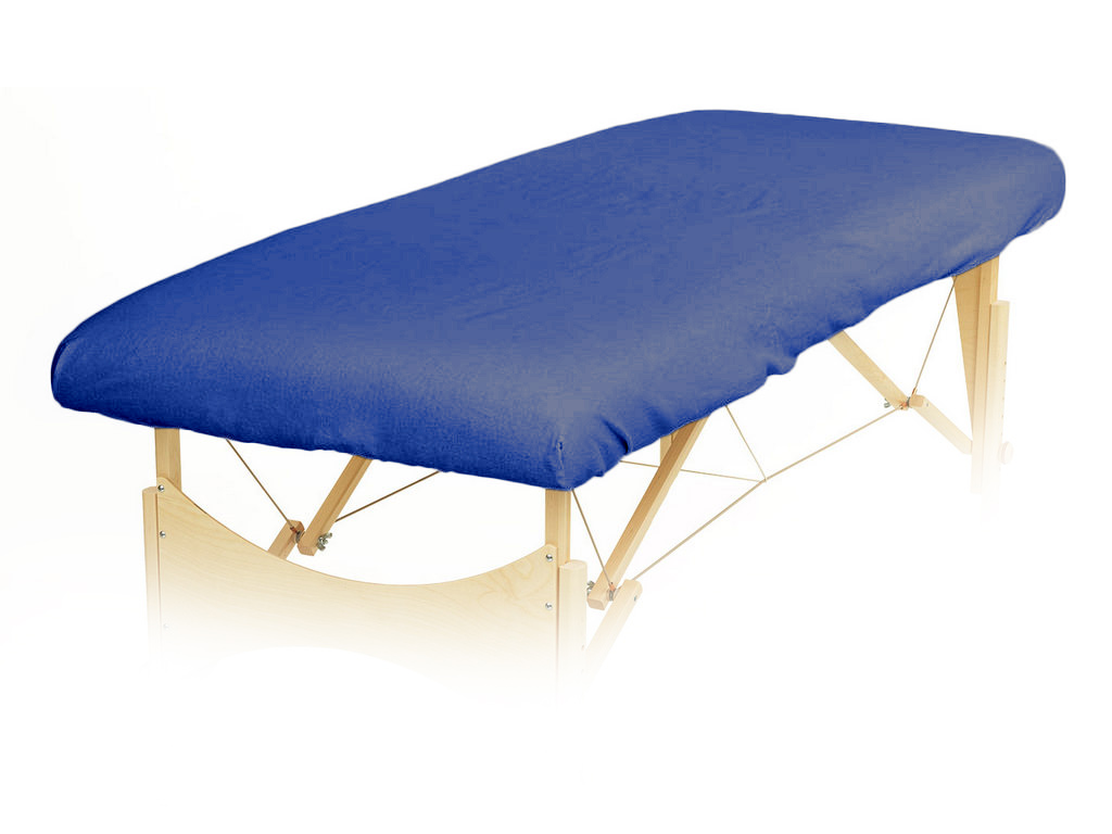 E-shop Napínacia plachta Quirumed na masážny stôl Farba: modrá, Veľkosť: L