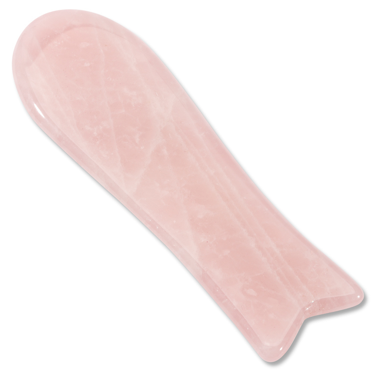 Masážny kameň NonDolens® Gua Sha ryba - Ruženín