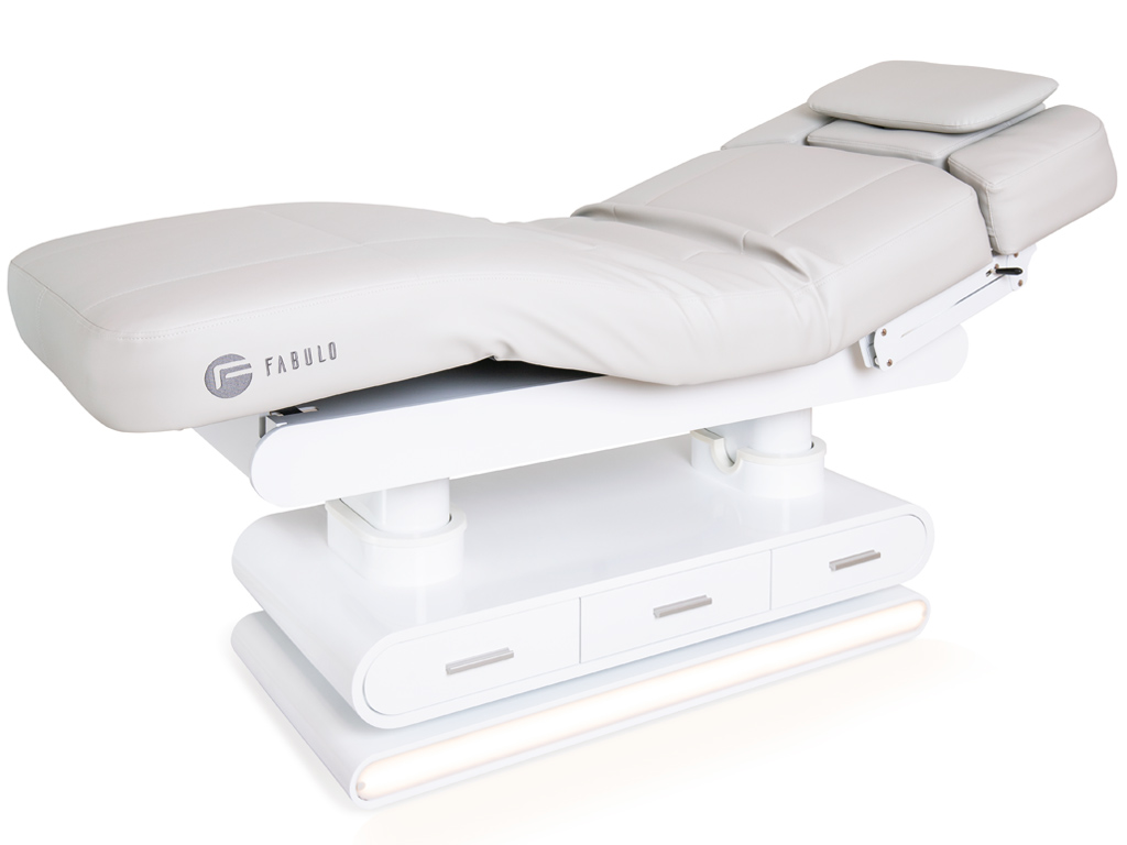 Elektrické wellness lehátko s vyhrievaním Fabulo Spa Genesis  197*83 cm | 118 kg | 2 farby Farba: sivá