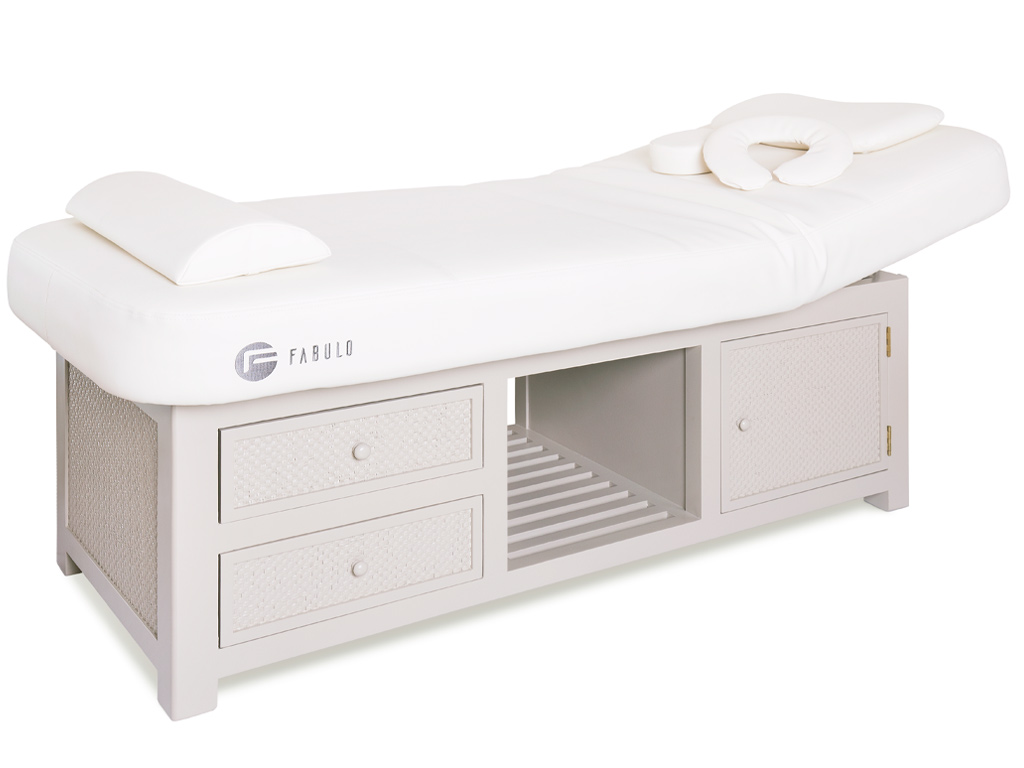 Pevné masážne lehátko Fabulo Spa Harmony 304 Farba: sivá