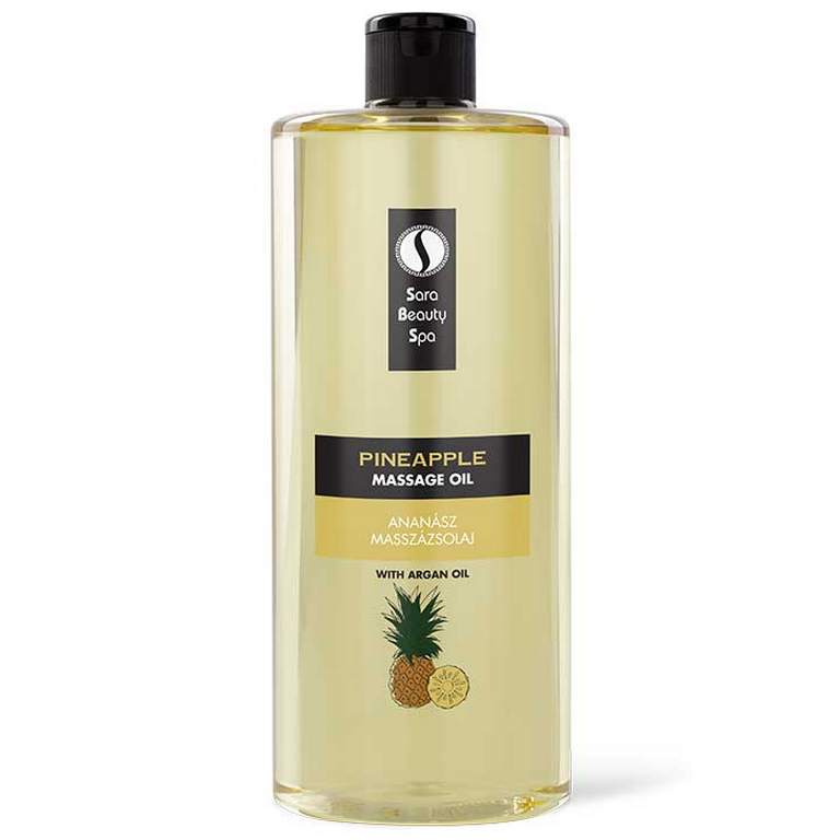 E-shop Sara Beauty Spa prírodný rastlinný masážny olej - Ananás Objem: 1000 ml