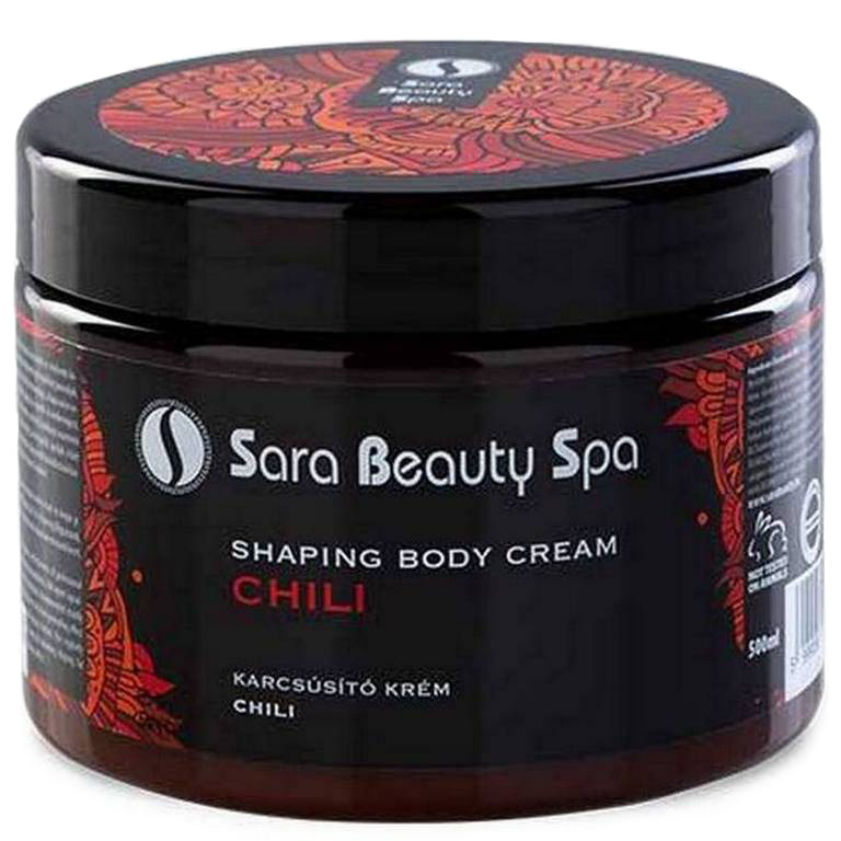 E-shop Zoštíhlujúci krém masážny Sara Beauty Spa - Paprika Objem: 500 ml