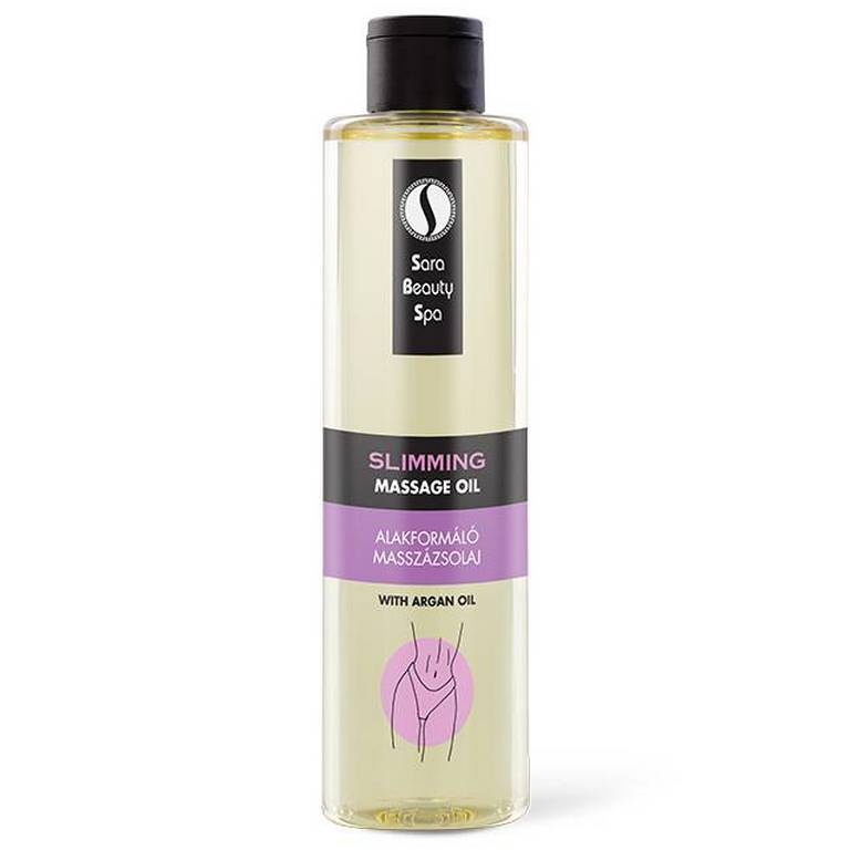 Sara Beauty Spa prírodný rastlinný masážny olej zoštíhľujúci - Slimming Objem: 250 ml