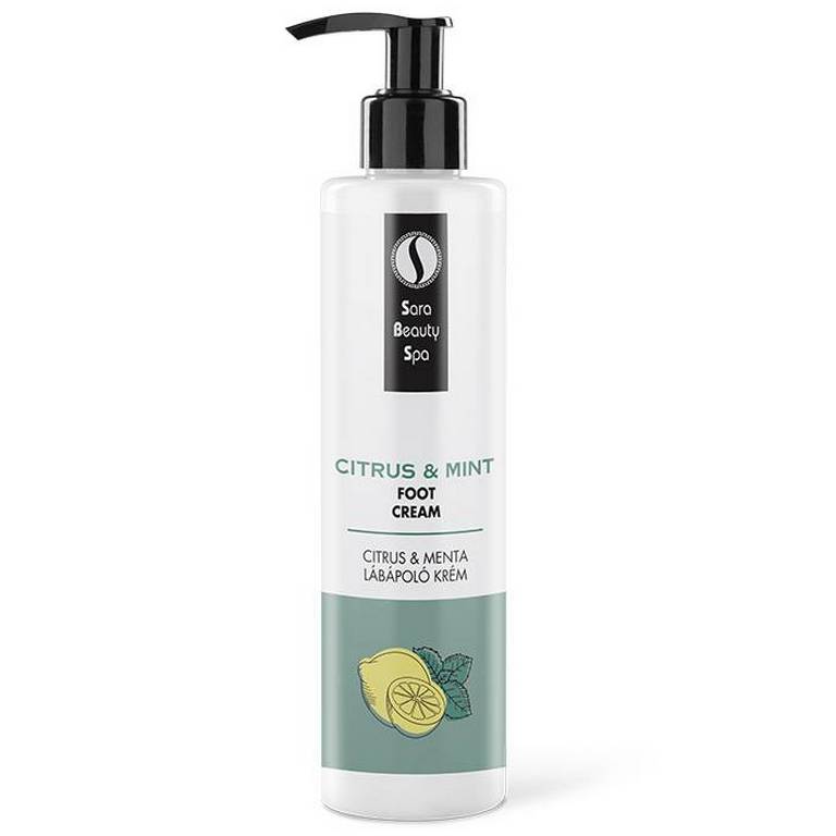 Masážny balzam na nohy Sara Beauty Spa - Citrus & Mäta Objem: 250 ml