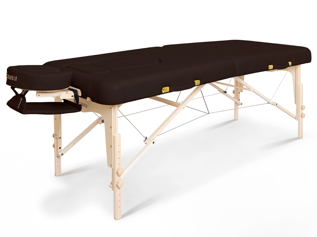 Skladací masážny stôl Fabulo ProLife  192*76 cm | 18 kg | 2 farby Farba: čokoládová