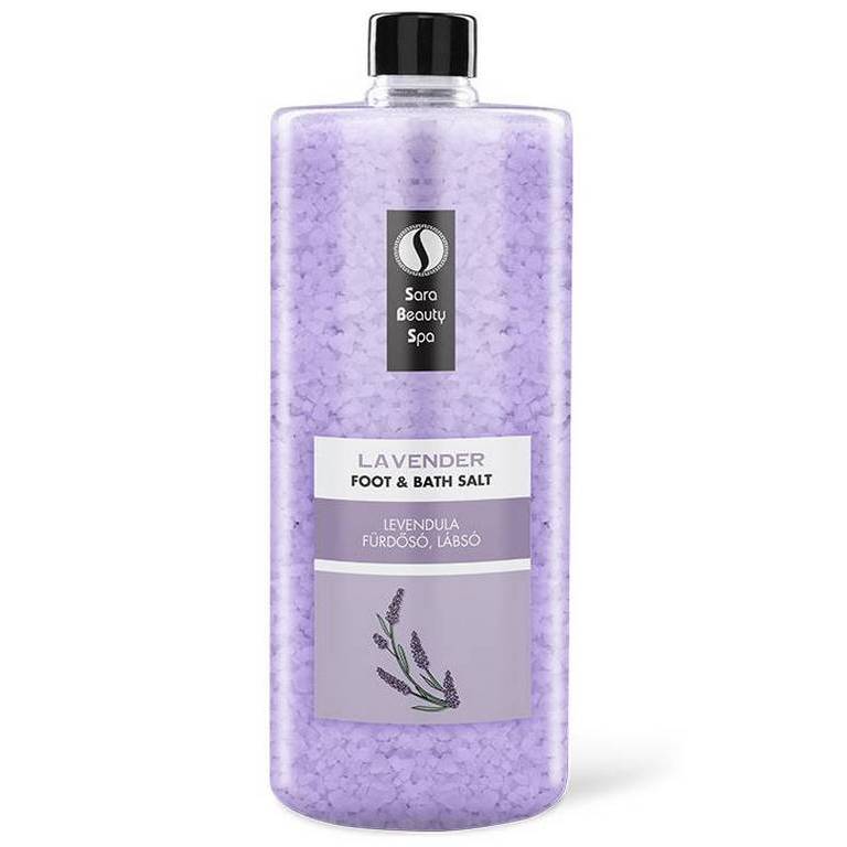 Relaxačná soľ do kúpela Sara Beauty Spa - Levanduľa Objem: 1320 g