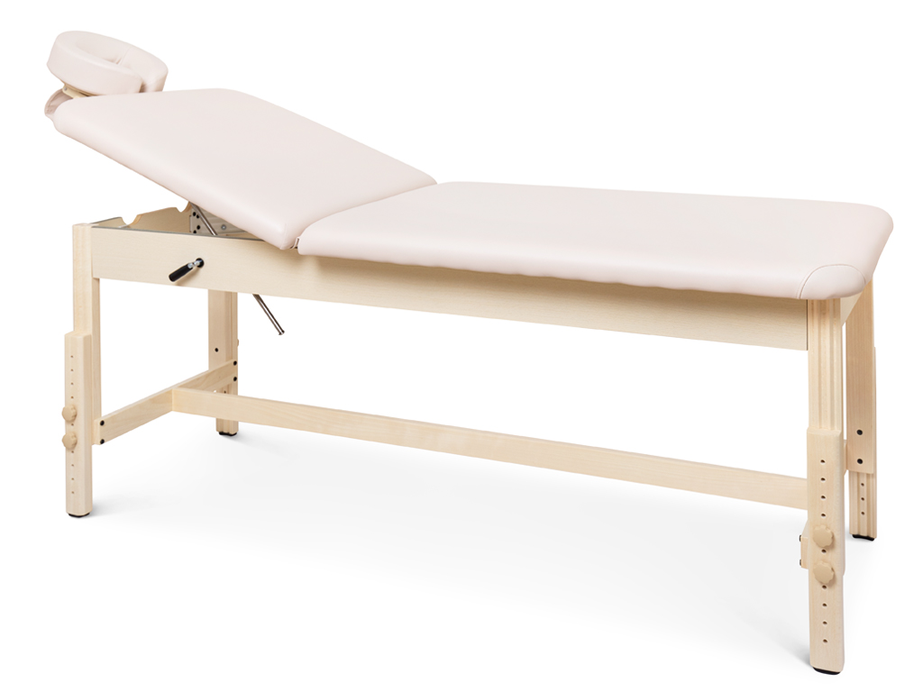 Pevné masážne lehátko Fabulo Drift Tilt  186*81 cm | 44 kg | 2 farby Farba: krémová
