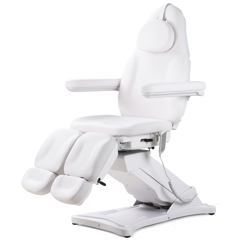 Elektrické pedikérske kreslo Fabulo Caspian  189*59 cm | 87 kg | biela Farba: biela