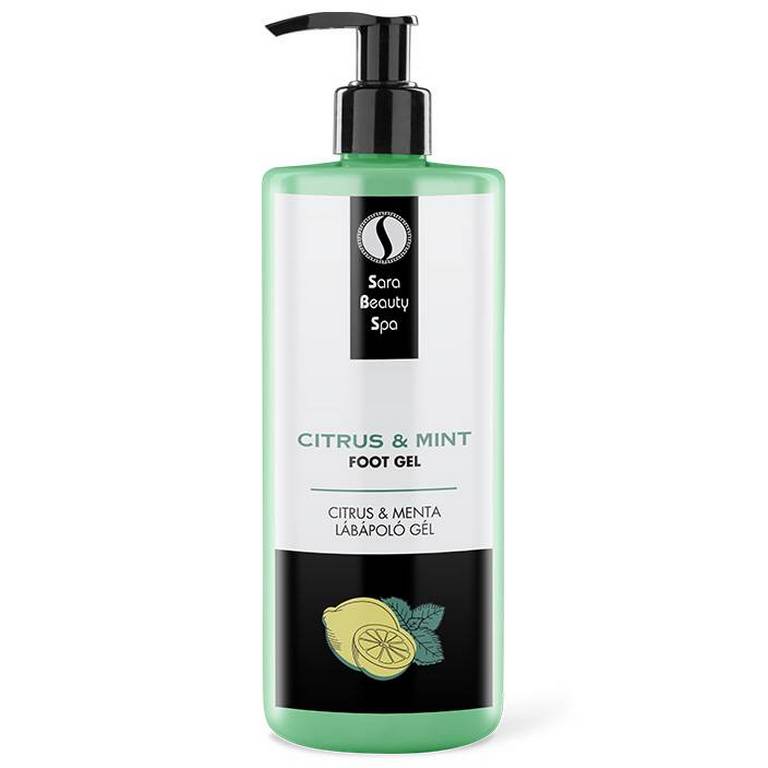 Gél na nohy Sara Beauty Spa - Pedi Gel Citrus & Mäta Objem: 500 ml