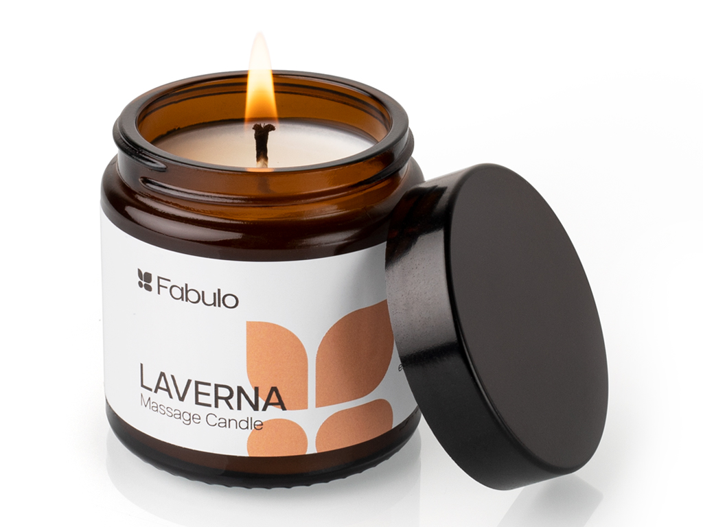 Masážna sviečka Fabulo Laverna  100 ml