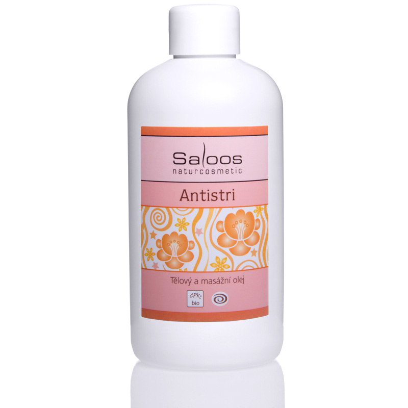 Saloos (Salus) Saloos telový bio rastlinný masážny olej ANTISTRI Objem: 250 ml