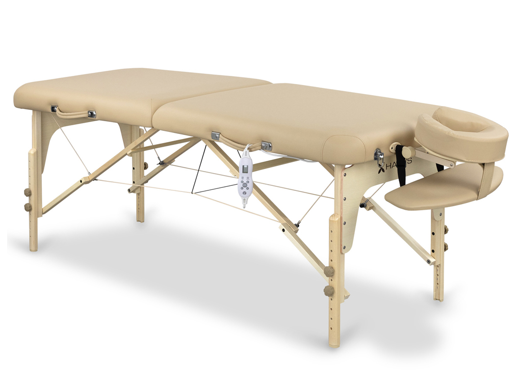 Vyhrievaný masážny stôl Habys® Therma Top 70  180*70 cm | 15,4 kg | béžová