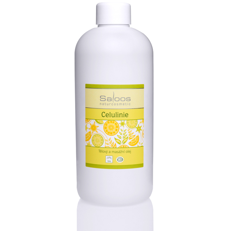 E-shop Saloos (Salus) Saloos telový bio rastlinný masážny olej CELULINE Objem: 500 ml