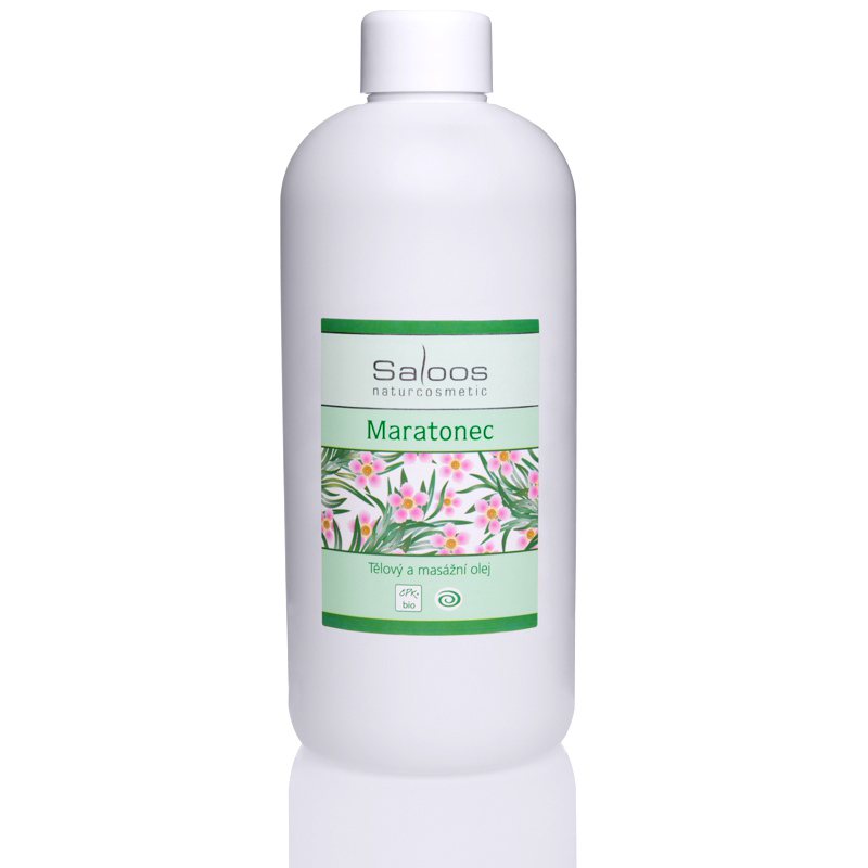 E-shop Saloos (Salus) Saloos telový bio rastlinný masážny olej MARATÓNEC Objem: 500 ml