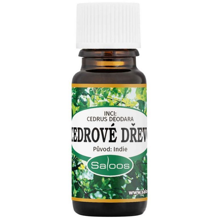 Saloos Cédrové drevo éterický olej 10 ml